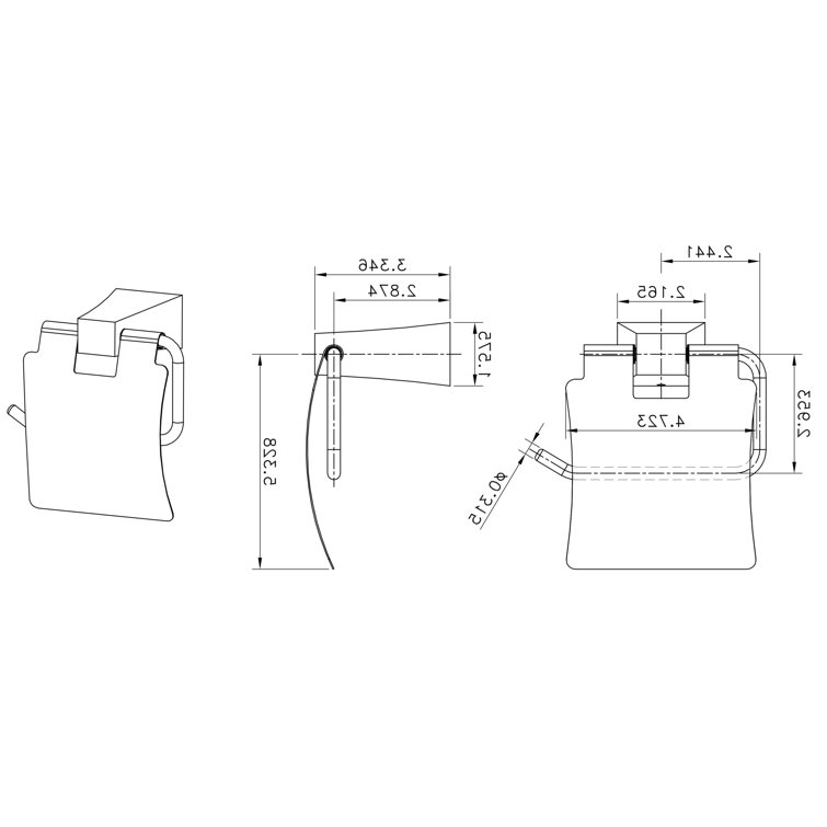 Plumbing N Parts 2 Piece Bathroom Hardware Set Wayfair Canada